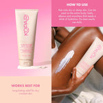 Kopari jumbo skincare product with natural ingredients graphic