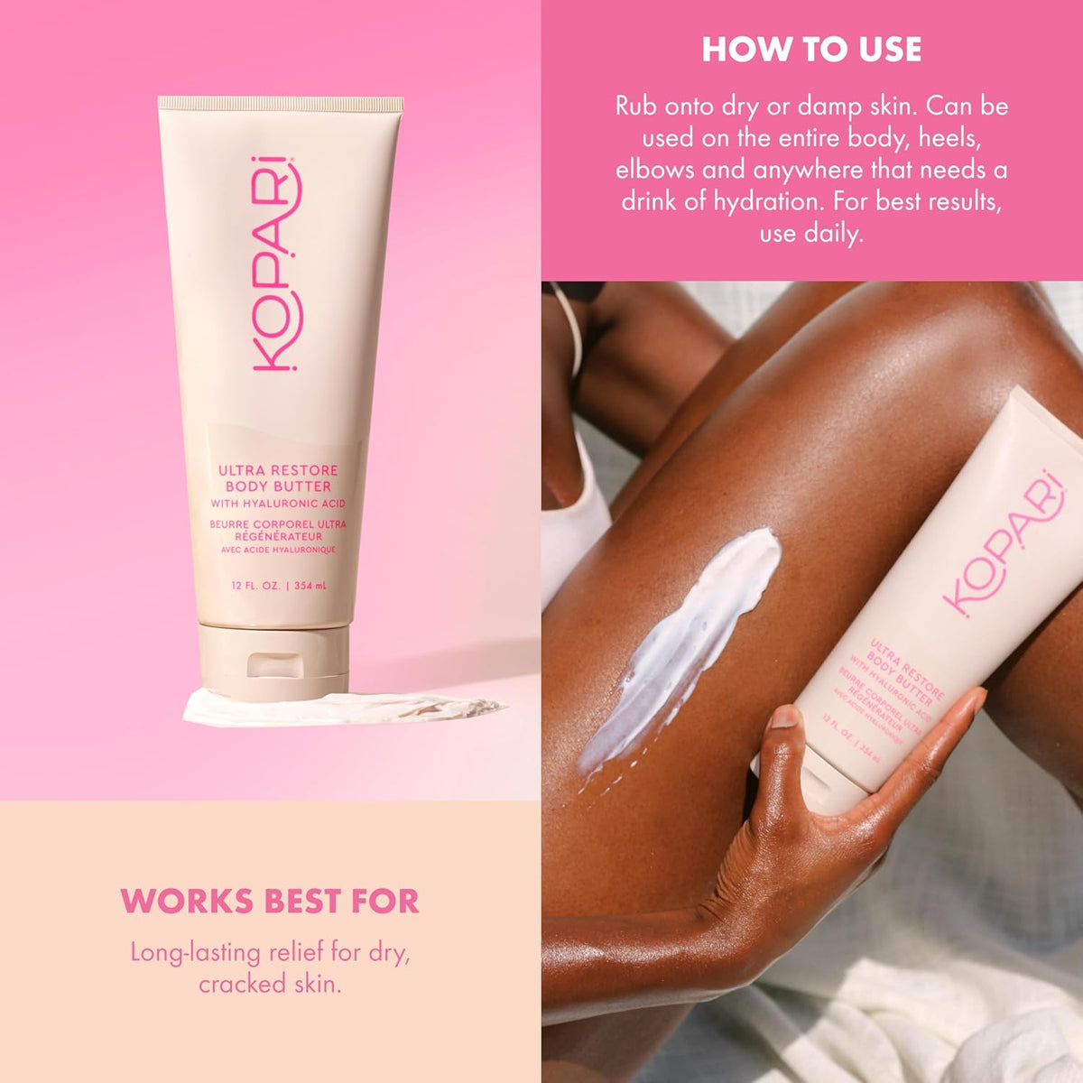 Kopari jumbo skincare product with natural ingredients graphic
