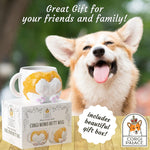 Corgi Palace Momo Butt Mug side angle 3D design