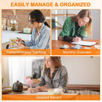 Notewells financial organizer back cover and thickness