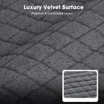 Waterproof lining detail on large pet mattress