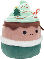 Squishmallows 10 inch Ernesto holiday plush toy side angle