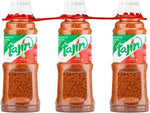 Tajin Clasico Seasoning front view showing the 3-pack bottle design