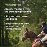 USA imported equine health product for treating thrush in horse hooves