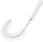 SPARTA Plastic Hook Dusting Brush, Clean-In-Place, Galvanized Wire with Threaded Hole for Dusting Surface of Curved Drains and Pipes, 11.5 Inch Length, Yellow - Image 10