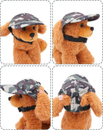 Close up of breathable fabric on pet sun hat