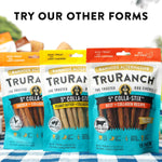 Truranch natural smoked flavor pork skin chew roll dimensions