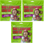 Big League Chew Original Bubble Gum 3-Pack - 2.12oz Packets - Original Baseball Gum - Big League Chew Baseball Candy Set for Treats, Party Favors & More - Softball Candy For Teams - Image 10
