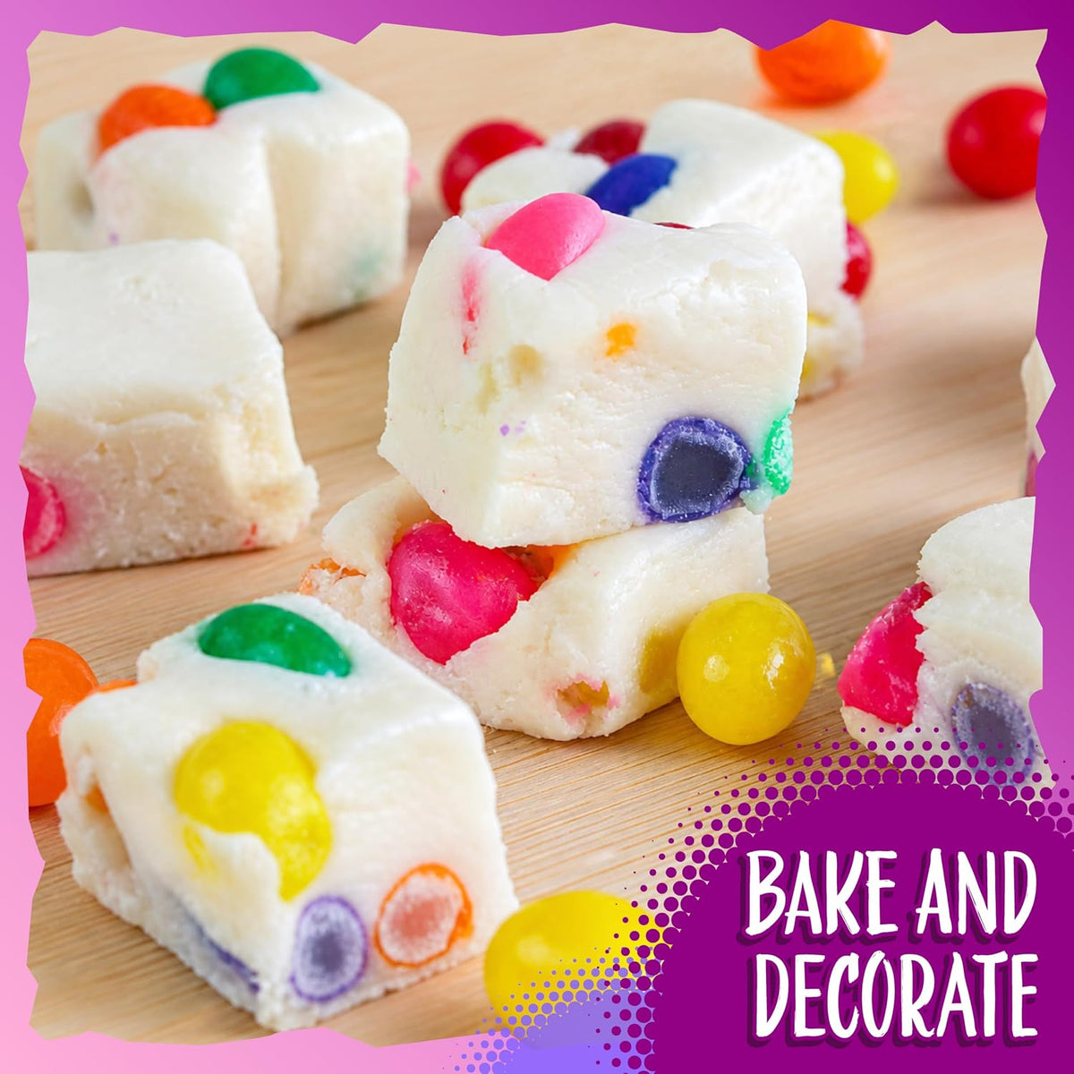 Close up view showing the soft texture and diverse colors of premium jelly beans.