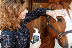 Farnam Repel-X imported USA horse fly repellent lotion packaging detail
