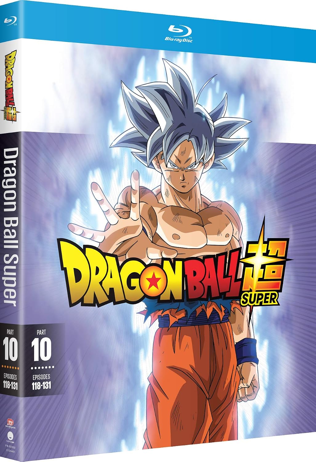 Format Blu-ray Dragon Ball Super Part 10 Blu-ray front view collector item