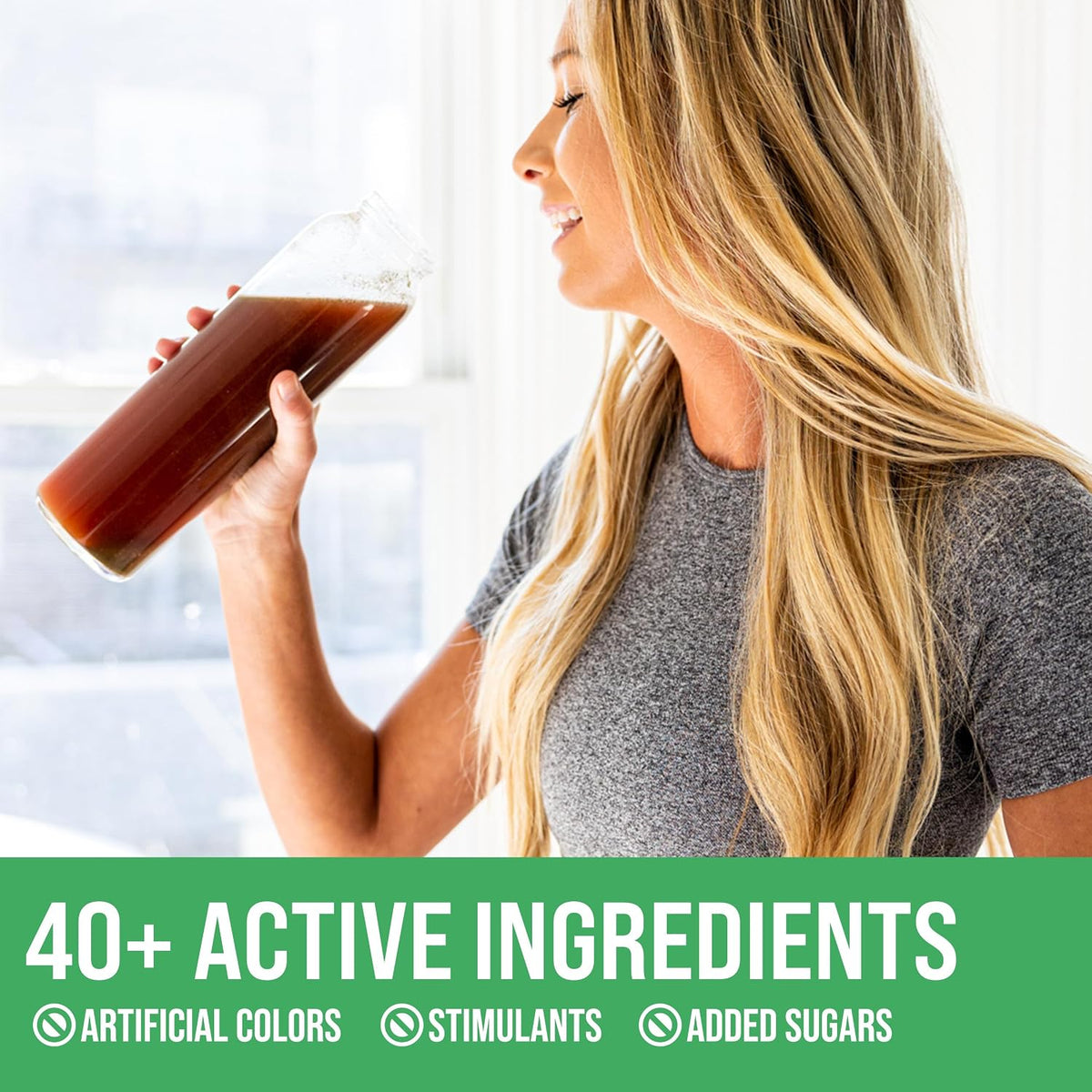 Rule 1 wellness supplement container lifestyle placement