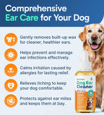 Pup Labs Ear Clear 1 fluid ounce dropper bottle for dogs