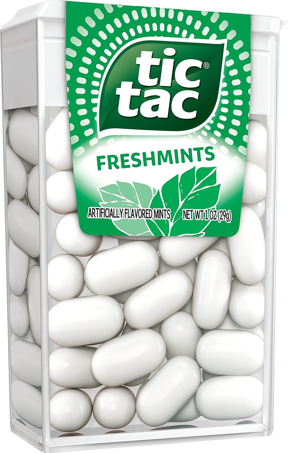 Premium Tic Tac Strawberry and Cream multipack arranged for a fresh breath routine display.
