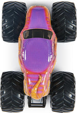 Monster Jam toy truck interior driver cockpit detail