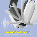 Binnune wireless headset angled perspective