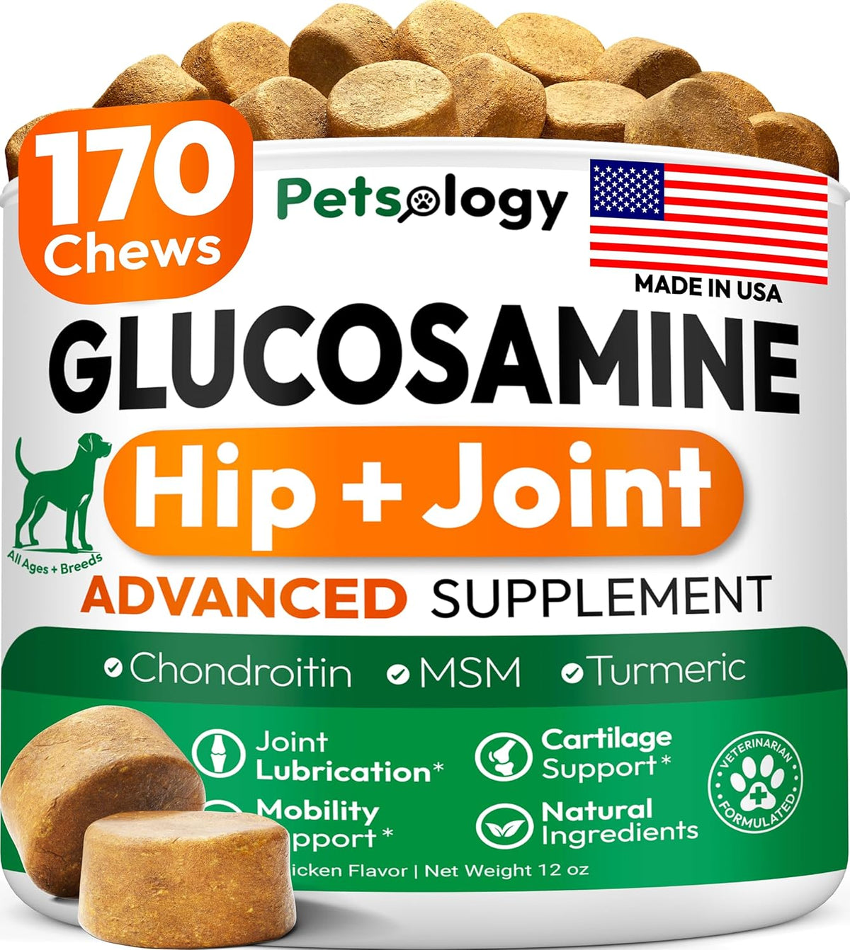 Probiotics for Dogs - 250 Dog Probiotics Chews - Digestive Enzymes & Prebiotics - Support Gut Health, Diarrhea, Gas & Constipation Relief - Itchy Skin, Allergies, Yeast Balance - Advanced Supplement - Image 10
