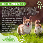 Wee Away X2 green tea scent pet odor remover for dogs