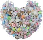 First Choice Candy Variety Gourmet Saltwater Taffy individual wrappers back label