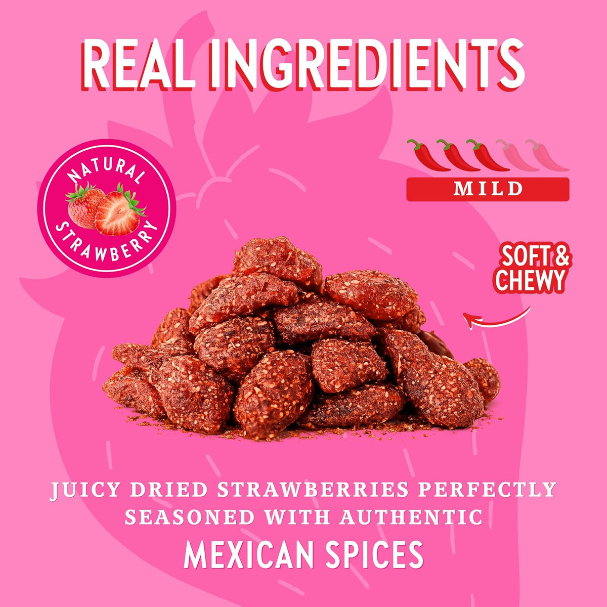 Chuza spicy fruit snacks resealable packaging design
