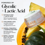 Kate Somerville exfoliating moisturizer packaging for smooth skin