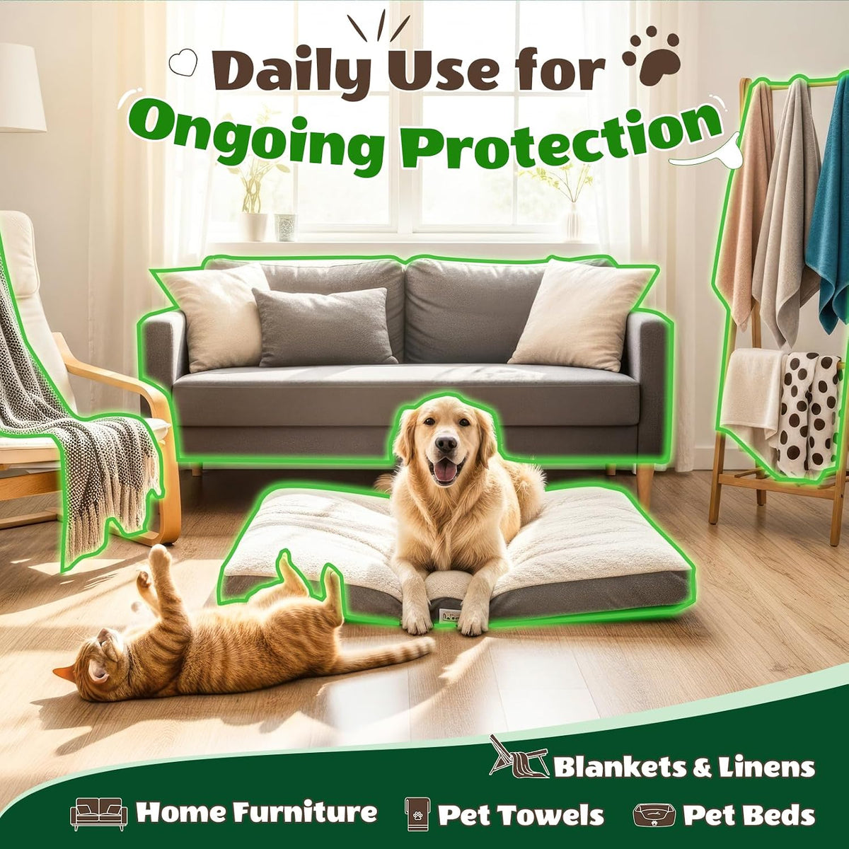Migdracy authentic USA imported pet protection spray for outdoor shield