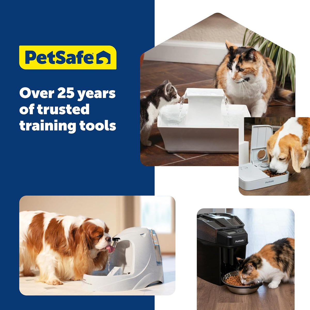 PetSafe Seaside Stainless Steel Cat & Dog Fountain, 60 Oz Water Capacity - 2 Water Filters & 1 Pump Included, Soothing Flow for Pets, Scratch-and Rust-Resistant Material - Quiet Motor - Image 9