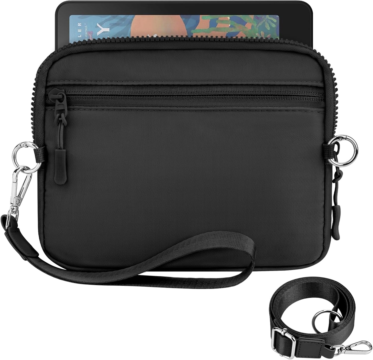 Dadanism 6-7 inch protective padded sleeve bag front view