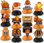 Biswiter basketball party decorations front view