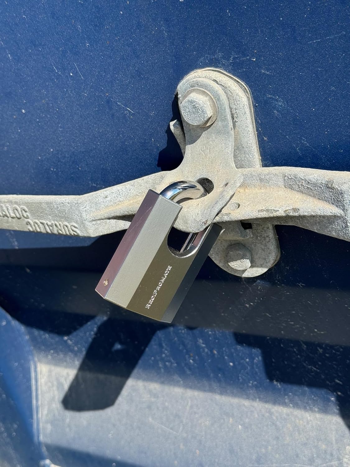 ReciProMate high-security padlock with keys included