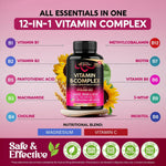 NutraHarmony Vitamin B Complex vegan capsule close-up shot