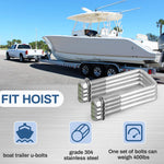 Foinwer 304 stainless steel fasteners overhead angle