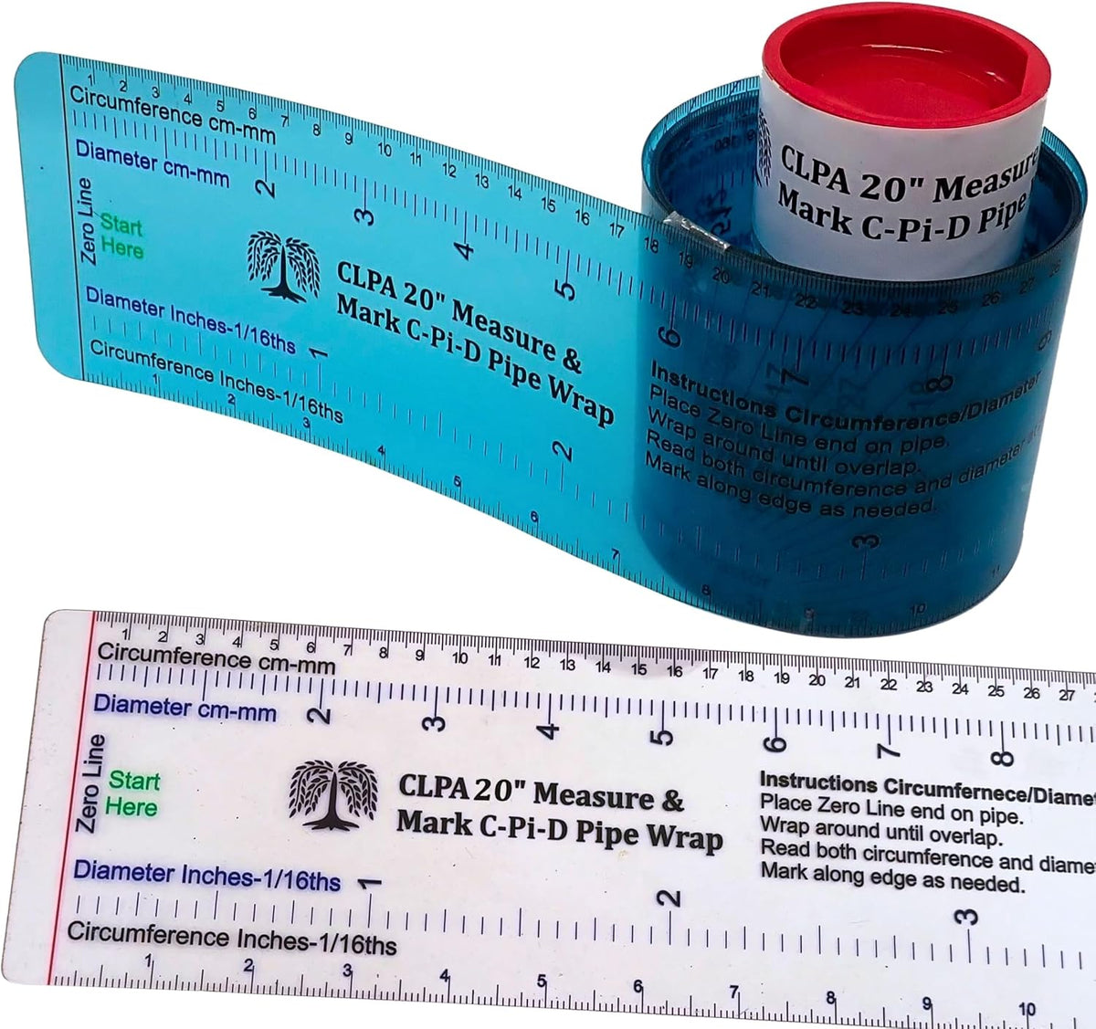 24" Diameter Pipe Wrap Around Marking Tool | Australian Designed and Made; Pipe Cutting Guide; Pipe Measuring Tool; Plumbers and Trades - Image 11