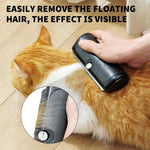 PetPog pet brush ergonomic non slip handle close up view
