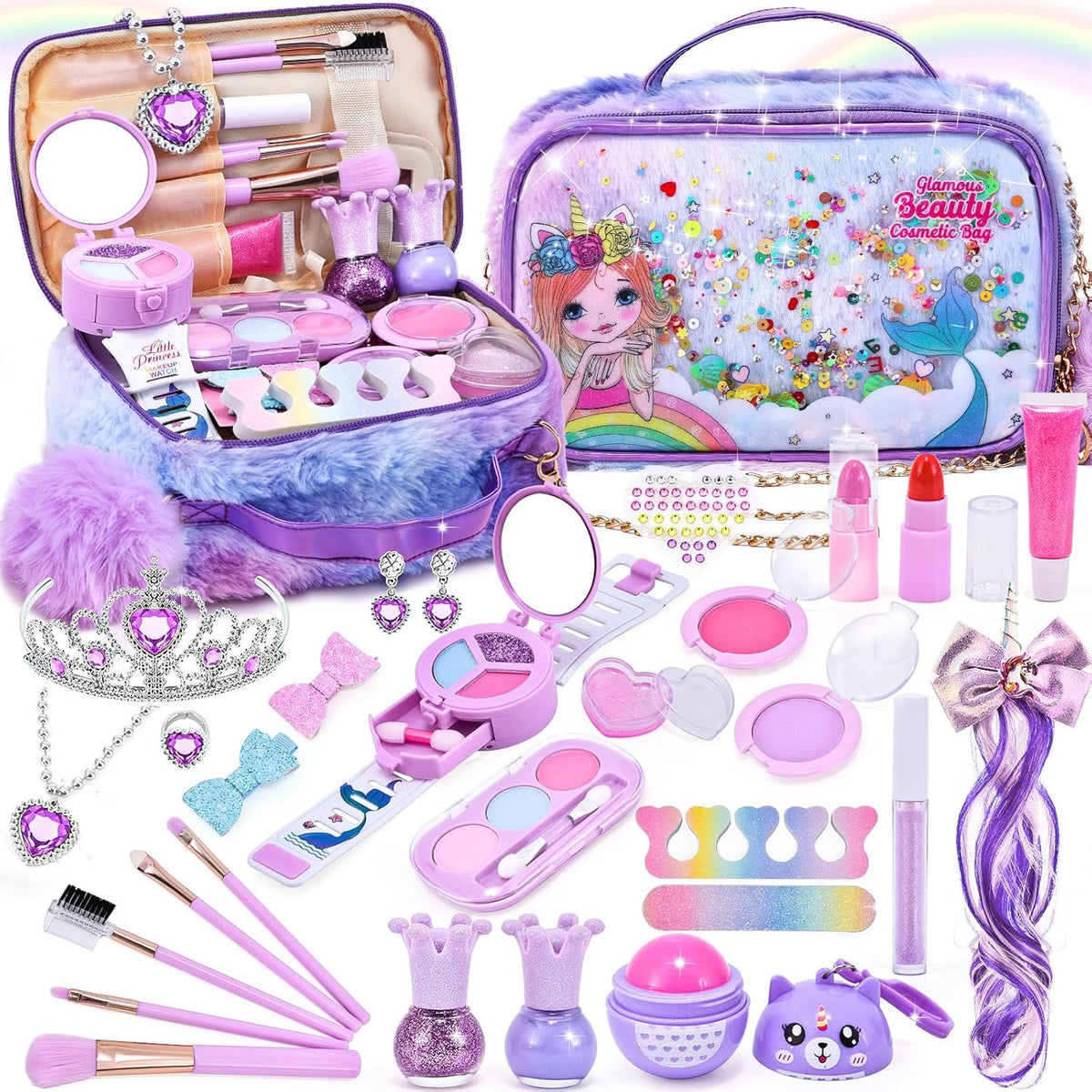 Tacobear Unicorn Make up Kits for Girls - Image 1
