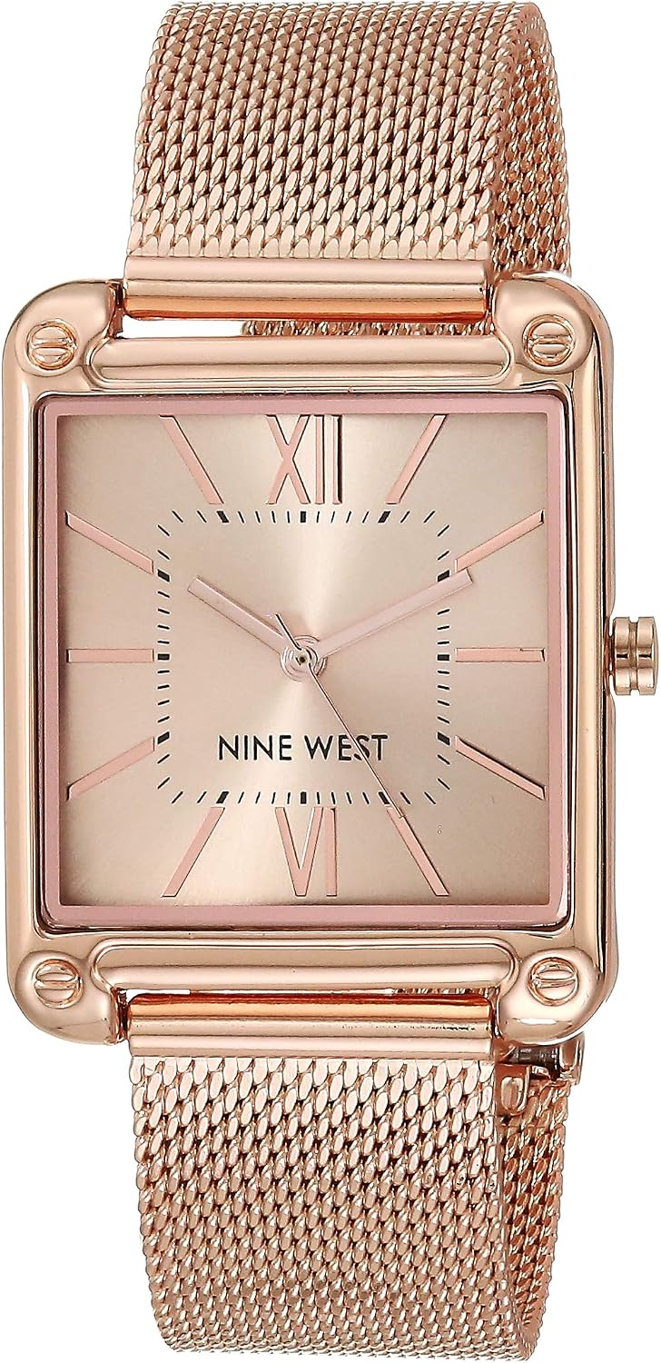 Nine West Women's Mesh Bracelet Watch - Image 11