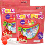 Authentic USA imported Zollipops resealable bag ideal for healthy kid friendly dental care routines