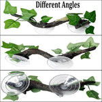 PINVNBY reptile resin climbing tree branch mounted in terrarium
