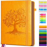 PAIBAS Lined Journal Notebook with 300 Page Numbered Pages, Vintage Leather | A4 Hardcover Large Notebook 8.5"X11.3", Daily Journal for Women Men,Writing Notebooks for Note Taking,Business,Work,Travel - Image 10