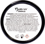Cuccio Pro T3 LED/UV nail gel jar packaging and label details