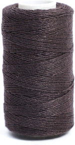 Ryalan brown thread rolls close up