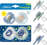 Dr. Brown's Advantage Pacifier, Blue Ocean, 0-6m, 2-Pack - Image 10