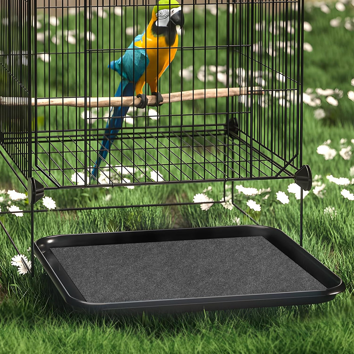 Tababao 16 x 20 inch bird cage liner texture close up