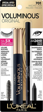 L'Oral Paris Voluminous Original Mascara, Black Brown, 0.28 fl. oz. - Image 10