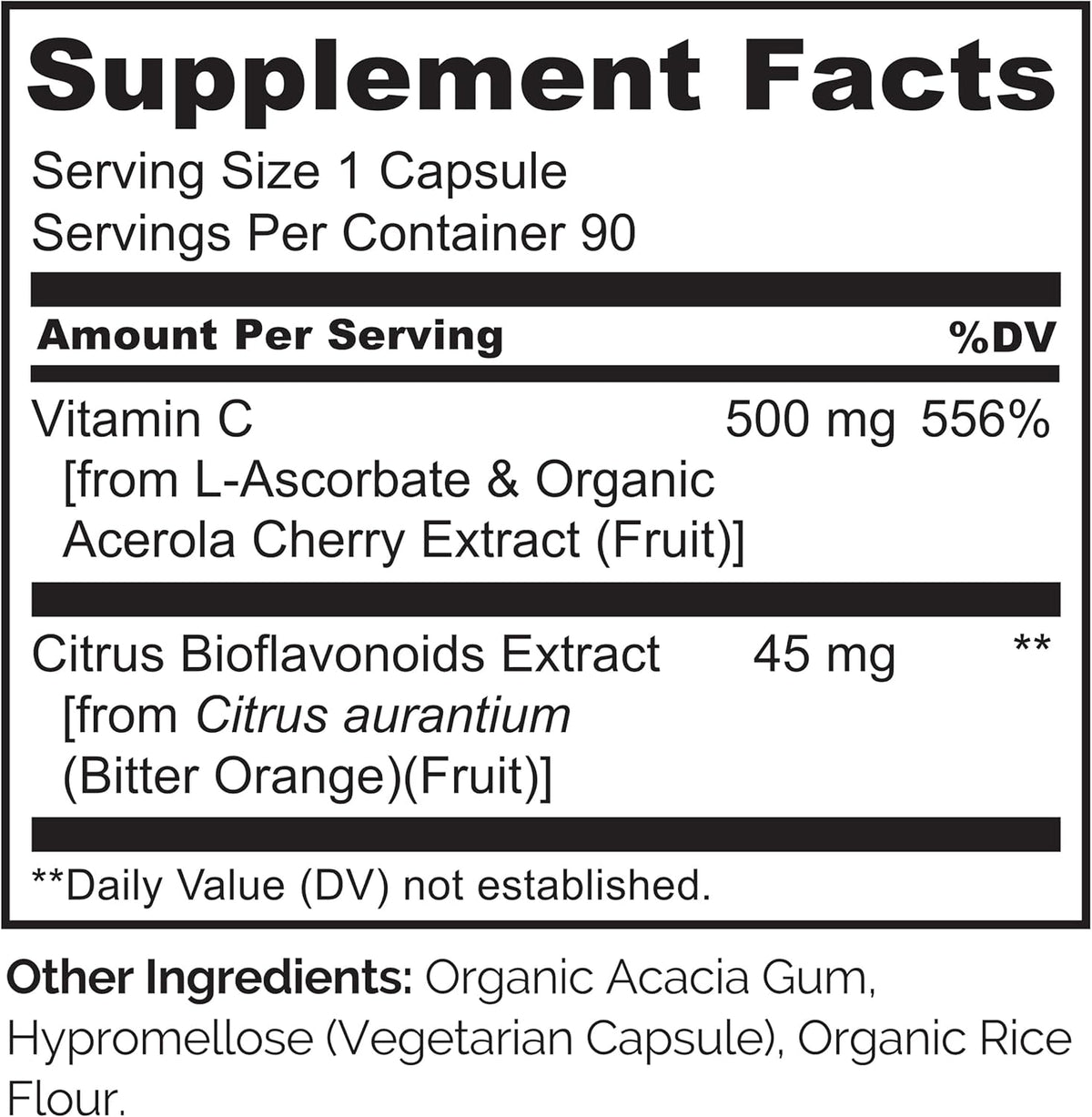 Naturelo vitamin b complex capsules ingredient facts panel