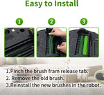 Amyehouse vacuum roller brushes packaging and set