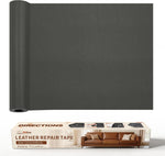Roll of 3x60 inch black leather repair tape packaging