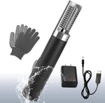 YiDeyuLL electric fish scaler front view of cordless cleaner