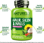 Naturelo unflavored collagen powder scoop demonstration