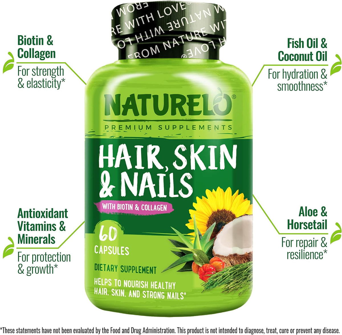 Naturelo unflavored collagen powder scoop demonstration